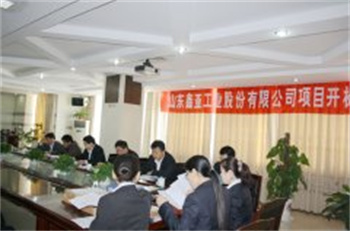 山東鑫亞集團(tuán)項(xiàng)目開標(biāo)會(huì)議